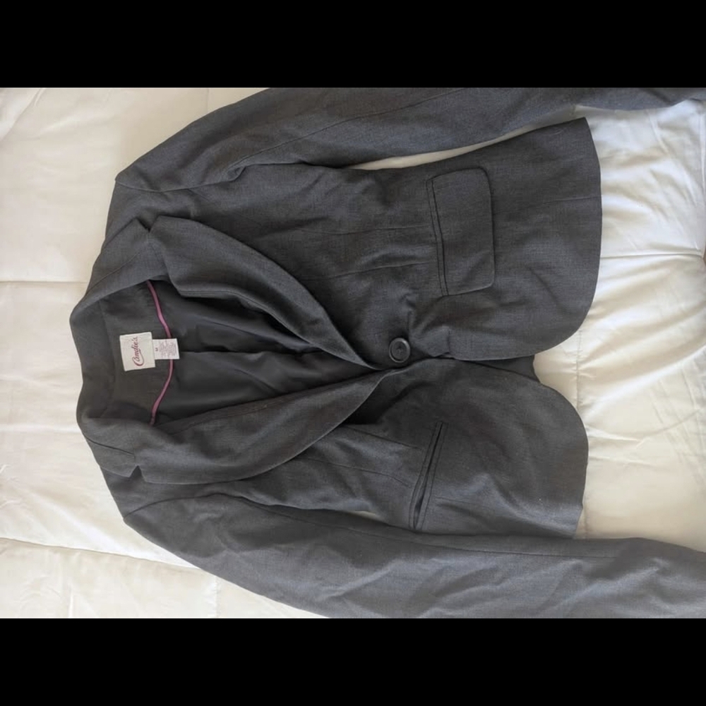 Teen Girl's Gray Blazer